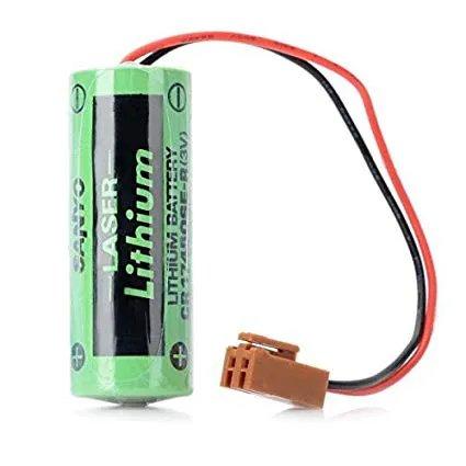 BATERIA DE LITHIUM 3V CR17450SE-R COM FIO E CONECTOR DANTONA_SANYO