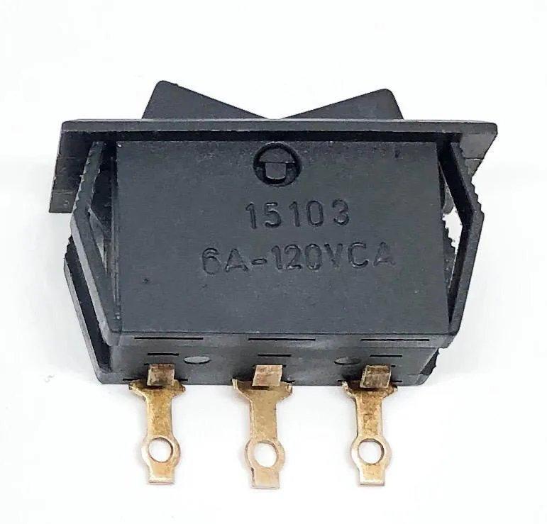 CHAVE INTERRUPTOR TECLA LIGA-DESL-LIGA 15103-M2F-T1F-S1-S MARGIRIUS (15103-M2F-T1F-S1-S)