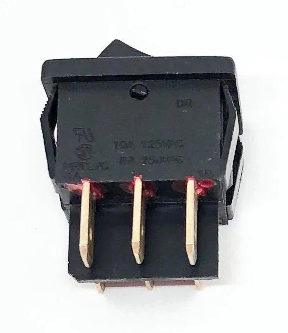 CHAVE INTERRUPTOR TECLA PRETA LIGA-LIGA DR-72A-BB SOLTEAM (DR72ABB)