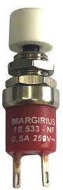 CHAVE PUSHBUTTON NF 18533-GB-ST-S-E ATUADOR BRANCO MARGIRIUS (18533GBSTSE)