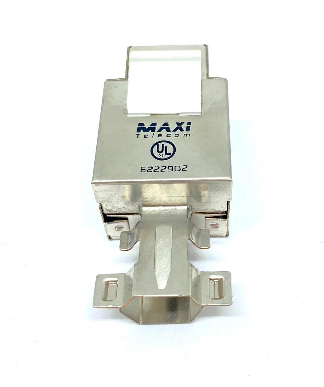 KIT COM 02 PEÇAS - CONECTOR RJ45 FEMEA CAT5 MTK-1021 MAXITELECOM