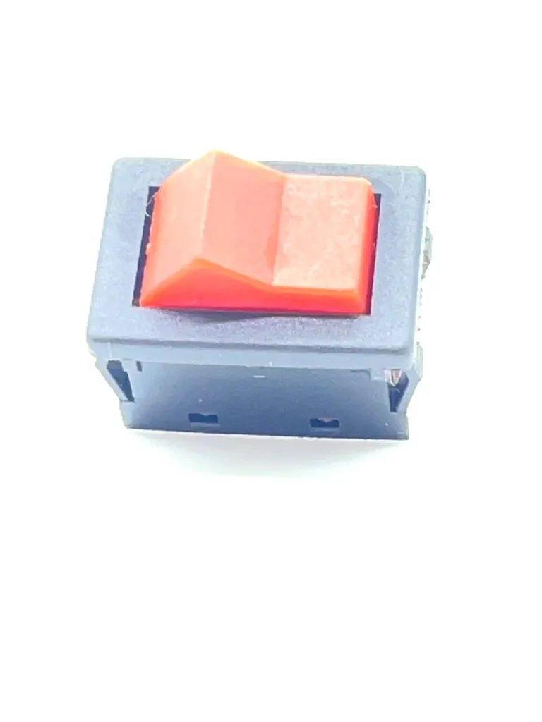 KIT COM 05 PEÇAS - CHAVE INTERRUPTOR TECLA VERMELHA LIGA-LIGA 13101-MF-TE-S1-S MARGIRIUS (13101MFTES1S)