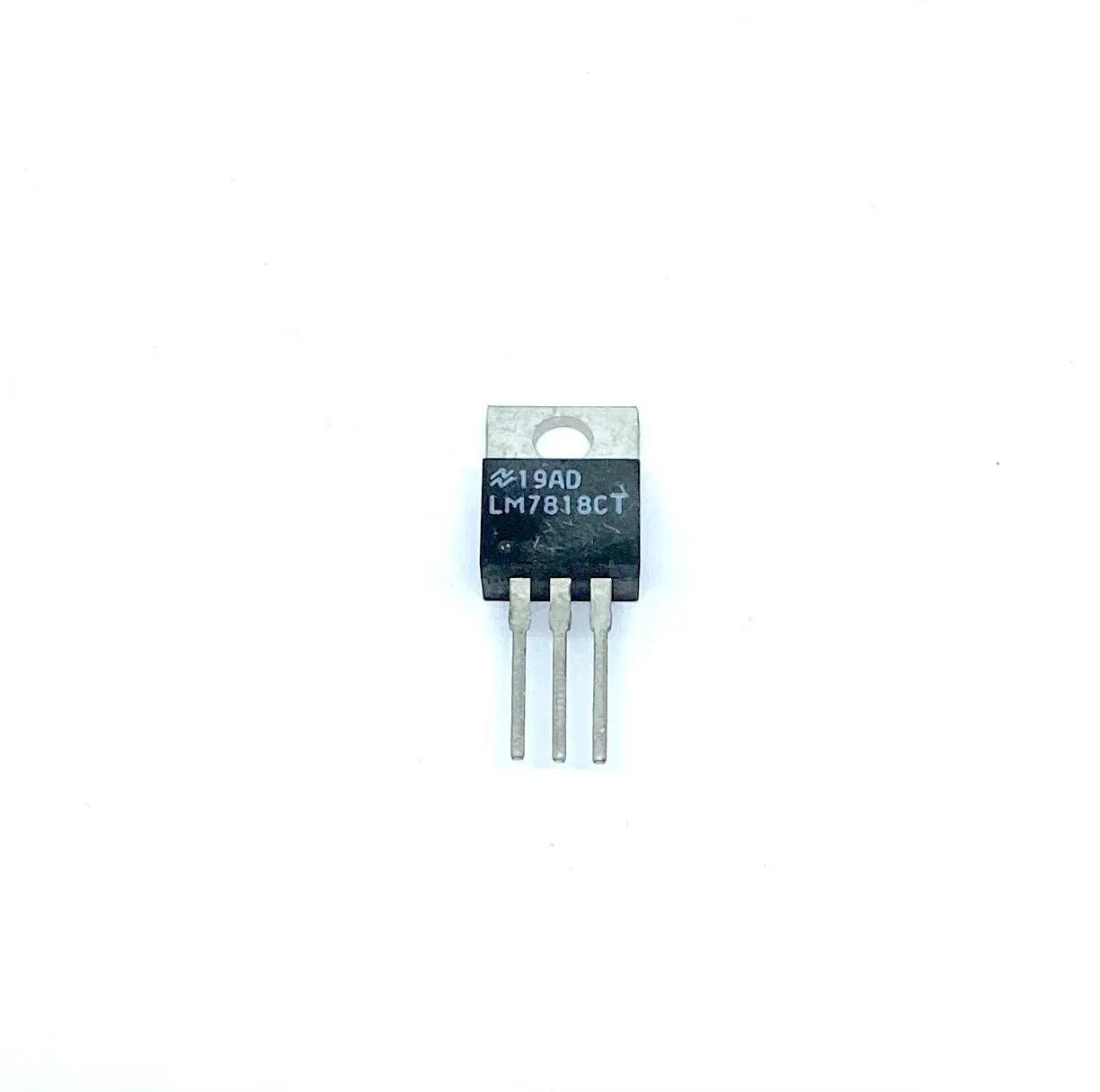 KIT COM 05 PEÇAS - CIRCUITO INTEGRADO LM7818CT NATIONAL INSTRUMENTS