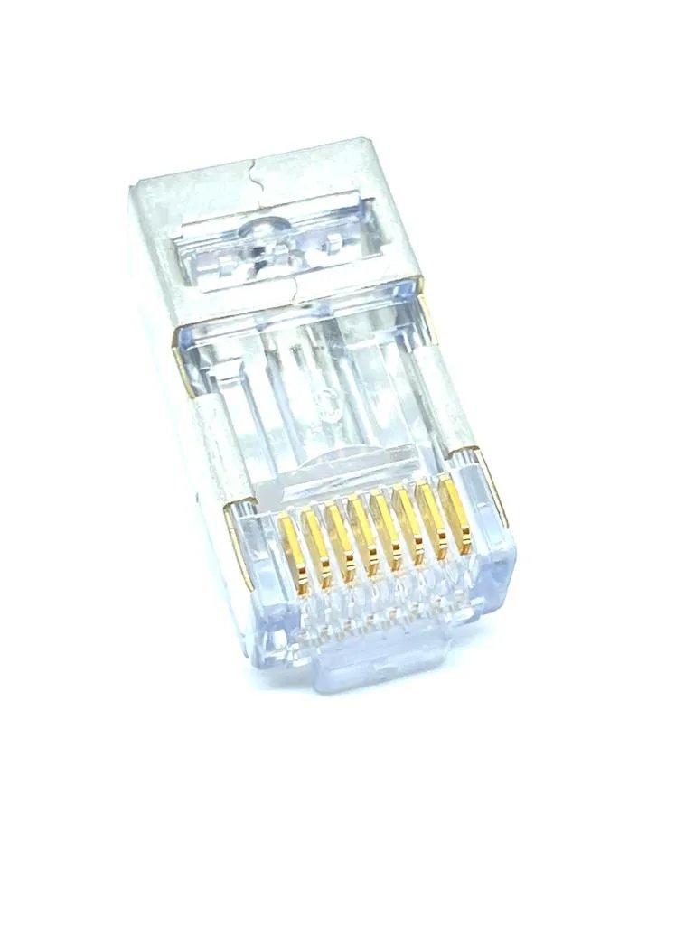 KIT COM 10 PEÇAS - CONECTOR RJ45 MACHO BLINDADO