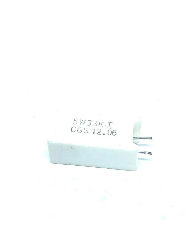 RESISTOR 33K 5W CERÂMICO RADIAL SQMR53